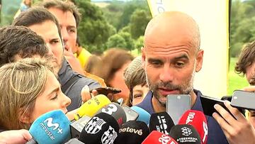 Guardiola: "¿En qué se parece Zidane a mí? En el pelo..."