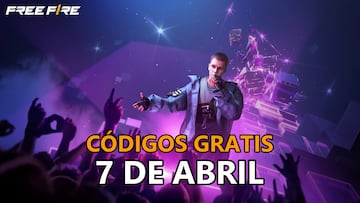 codigos gratis free fire 7 de abril