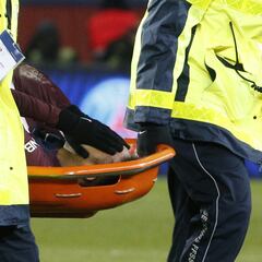 Las imágenes de la lesión de Neymar