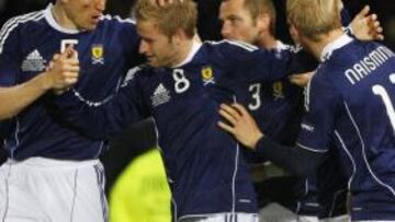 Barry Bannan, con dolencia en el talón, duda ante España