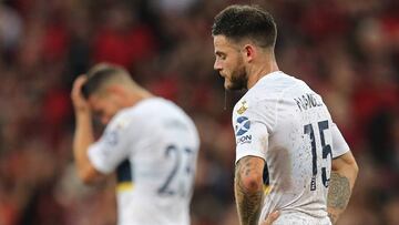 El mediocentro uruguayo se lamentó por caer ante Atlético Paranaense con la contundencia que reflejó el marcador.