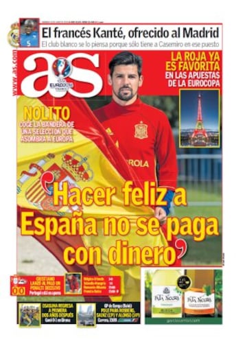 Las portadas de AS de junio