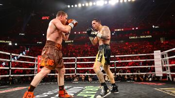 Pelea entre Canelo Álvarez y Edgar Berlanga fue un rotundo éxito.