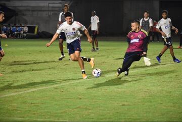 El equipo de Carlos Queiroz completó su segundo día de trabajo en Barranquilla a dos días del partido ante Venezuela en el inicio de las Eliminatorias.