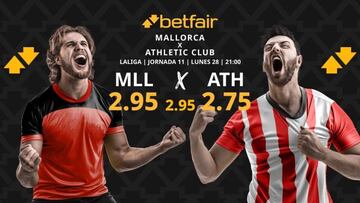 RCD Mallorca vs. Athletic Club: horario, TV, pronósticos, estadísticas y clasificación