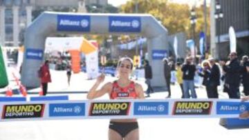 Lidia Rodríguez, vencedora.