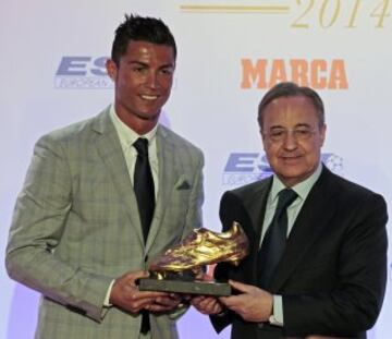 Cristiano Ronaldo gana su cuarta Bota de Oro