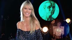 Heidi Klum muestra un anticipo de su terrorífico disfraz de Halloween