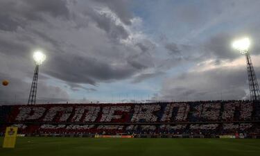 La ilusión del Medellín hecha tifo en la final del FPC en el Atanasio