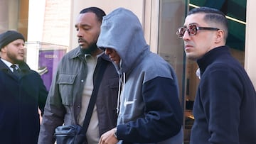 Kylian Mbappé en París.