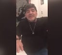 Maradona alienta a Lanús antes de la final de la Libertadores