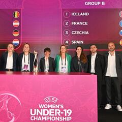 Chequia, Francia e Islandia, rivales de España en la Eurocopa Sub-19