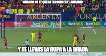 Los mejores memes del Villarreal-Barcelona