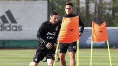 Argentina tuvo su última práctica antes de viajar a La Paz