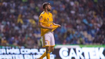 El delantero francés dejó escapar el segundo gol de Tigres tras un gran pase de Lucas Zelarayán.