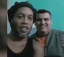 ¿Creían que Ronaldinho estaría aterrado entre rejas? Su alegre video en la prisión de Paraguay
