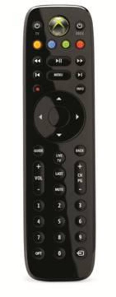 El mando multimedia de Xbox 360 se viste de negro