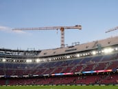 El tercer anillo del Camp Nou va cogiendo forma