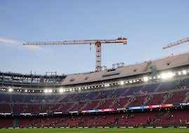 El tercer anillo del Camp Nou va cogiendo forma