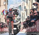 Resumen y resultado de la Strade Bianche 2022: Brutal Pogacar, eterno Valverde