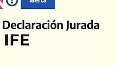 Preinscripción, declaración jurada y formulario de solicitud: ¿qué debo tener actualizado para cobrar el IFE 4?