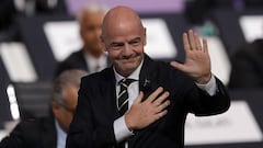 Infantino re-elected as FIFA president for second term