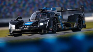 El Cadillac 10 de Alonso en Daytona.