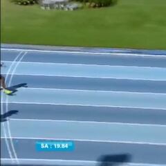 Bolt ya tiene heredero: carrerón de un sudafricano de 20 años