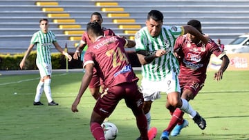 Jefferson Duque, delantero y capitán de Atlético Nacional, estalló luego de perder 2-0 ante el Deportes Tolima y quedar eliminado de la Copa BetPlay
