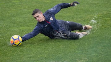 Kepa, en una sesi&oacute;n de esta semana