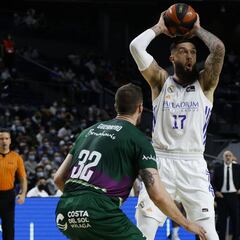 Vincent Poirier, cuarto positivo del Madrid en una semana