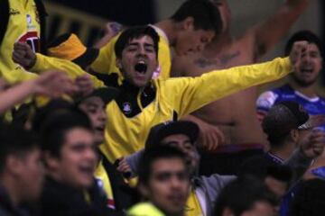 San Luis y Universidad Católica se enfrentaron en la cancha del Lucio Fariña de Quillota. 