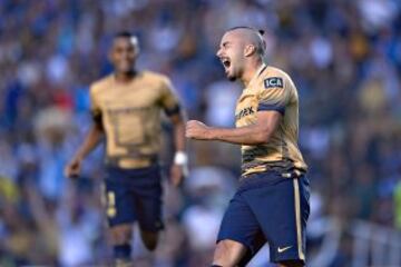 Con el gol de Vidangossy, Pumas se instalaba de sexto general.