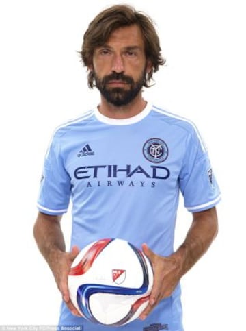 Andrea Pirlo (Italia). La Juventus fue el último equipo del volante antes de irse al New York City de Estados Unidos.