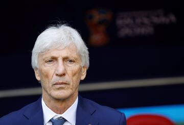 José Néstor Pékerman, seleccionador de Colombia. 