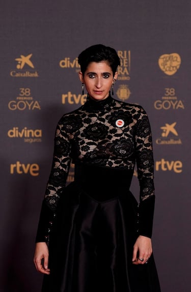 La actriz Alba Flores.