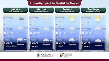 Doble Alerta en CDMX por frío: ¿qué alcaldías amanecerán a 1° este 16 de enero?