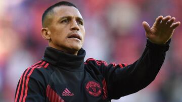 El jugador chileno del Manchester United, Alexis S&aacute;nchez.