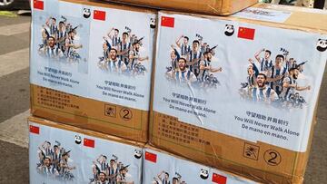 El Espanyol viaja en 20.000 mascarillas desde China