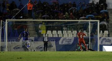 Benzema abrió el marcador. 0-1.