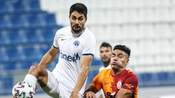Falcao García, delantero de Galatasaray, jugó 45 minutos en la derrota ante Kasimpasa 1-0. El colombiano tuvo dos claras, pero no pudo definir