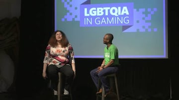 Rebecca Heineman durante las GDC de 2018.