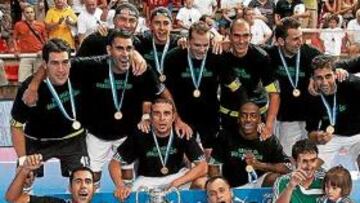 <b>DIO PRIMERO. </b>Interviú ganó a ElPozo en la final de la Supercopa.