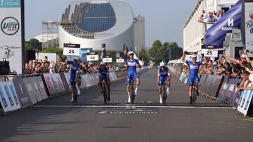 El Quick Step de Enric Mas gana las Hammer Series de Limburgo