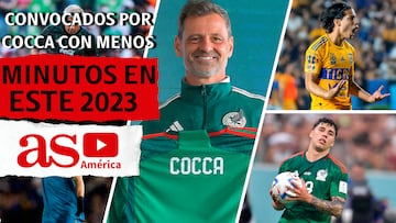 Los jugadores con menos minutos que llamó Diego Cocca en su primera convocatoria