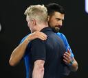 Djokovic: “Me di cuenta de que Alcaraz se distrajo por mi lesión”