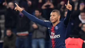 Un solitario gol de Mbappé mantiene invicto al PSG