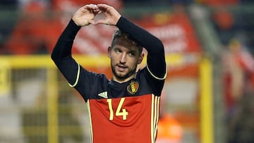 Mertens se erigi&oacute; como el gran protagonista del B&eacute;lgica - Estonia.