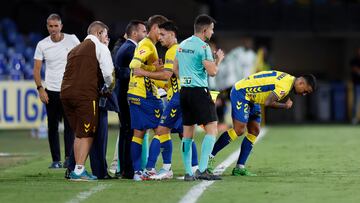 05/10/2025 FUTBOL SEGUNDA DIVISION TEMPORADA 25/26 PARTIDO UD LAS PALMAS - CADIZ
