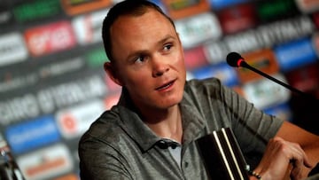 Chris Froome pide a los aficionados tiempos ante del Giro de Italia.